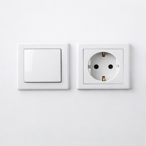 Elektrik düğmesi ve elektrik prizleri